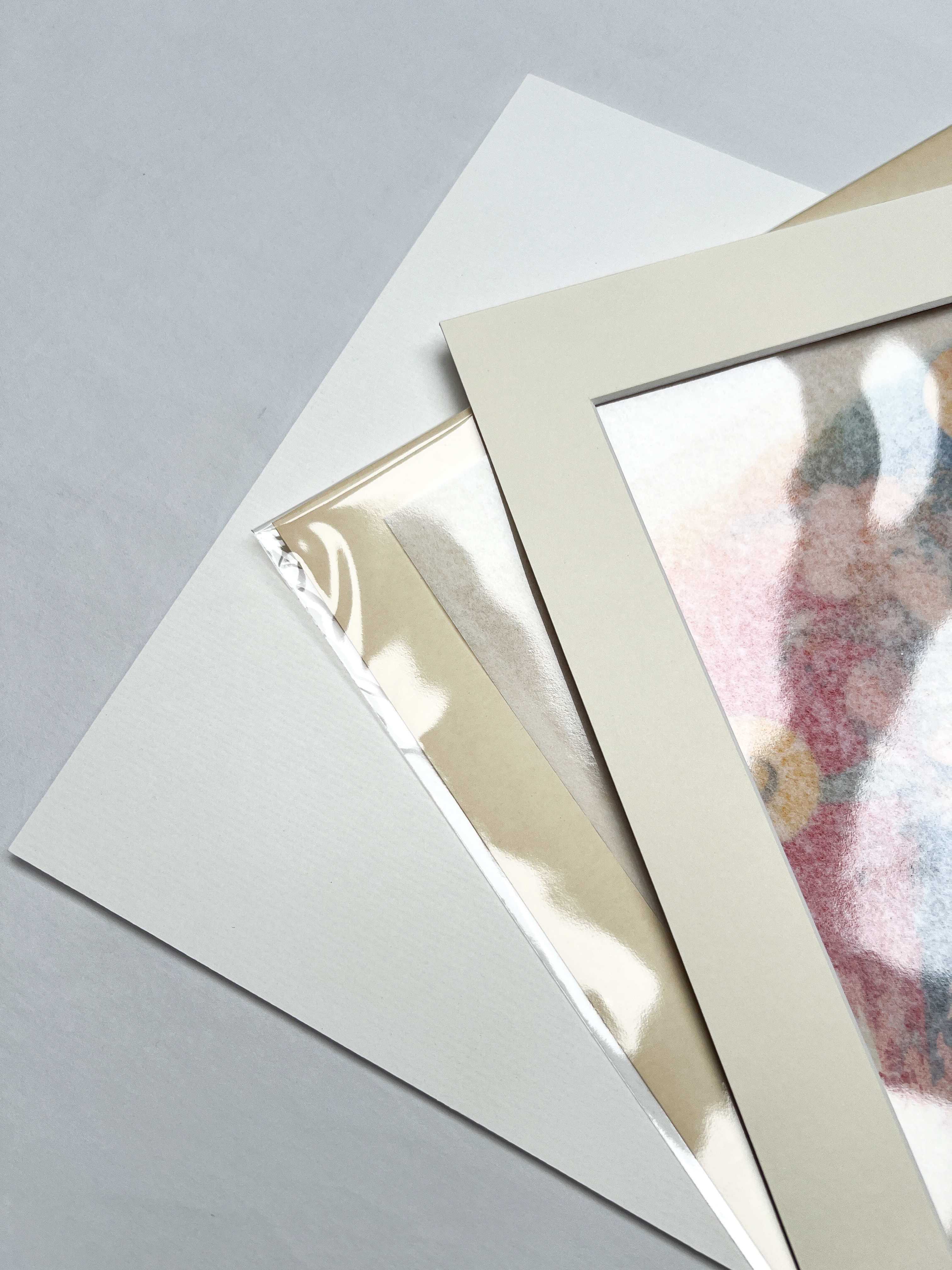 Packing step 1 — inspection and tissue interleaving